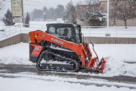 kubota svl75 flow rate